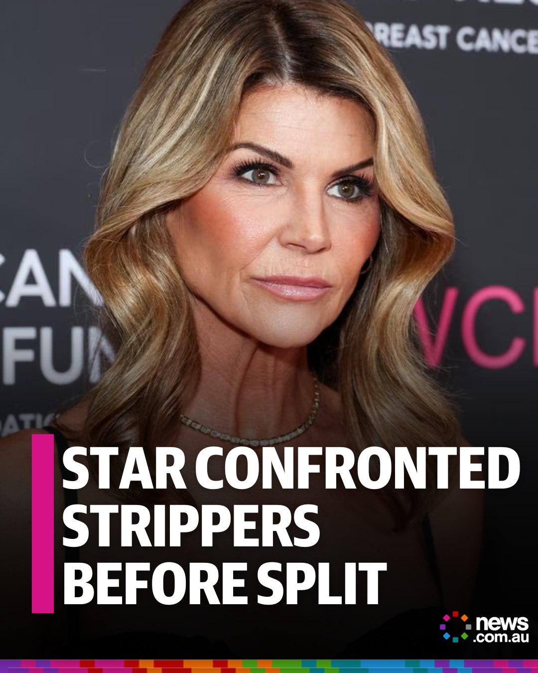 News.com.au - Full House star Lori Loughlin confronted strippers about ...