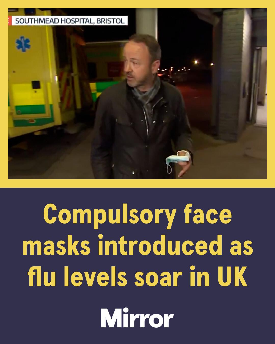The Mirror - Compulsory face masks are being introduced in some ...