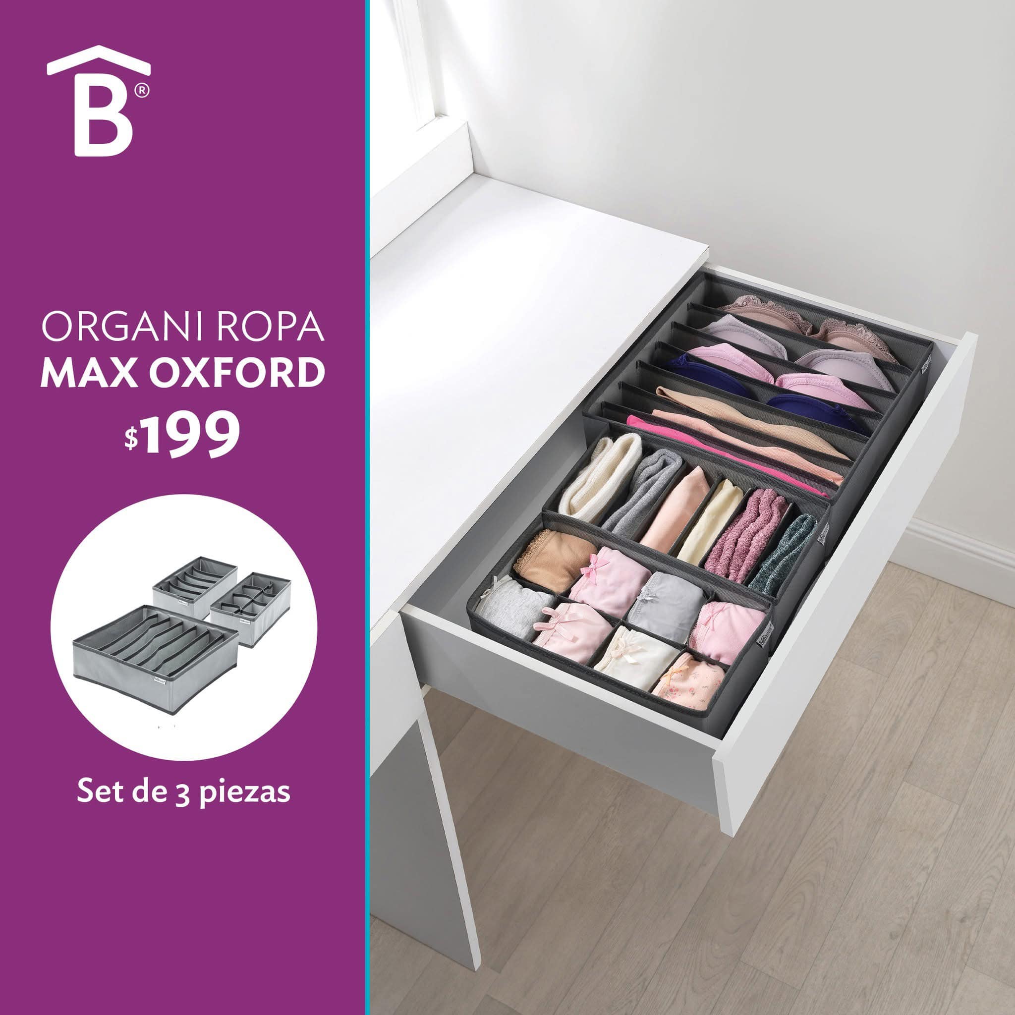 Better Ruth - El Organi Ropa Max Oxford #Betterware 🧦🩲 te... | Facebook