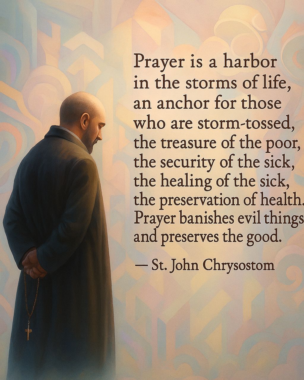 The Divine - “Prayer is a harbor in the storms of life, an anchor for ...