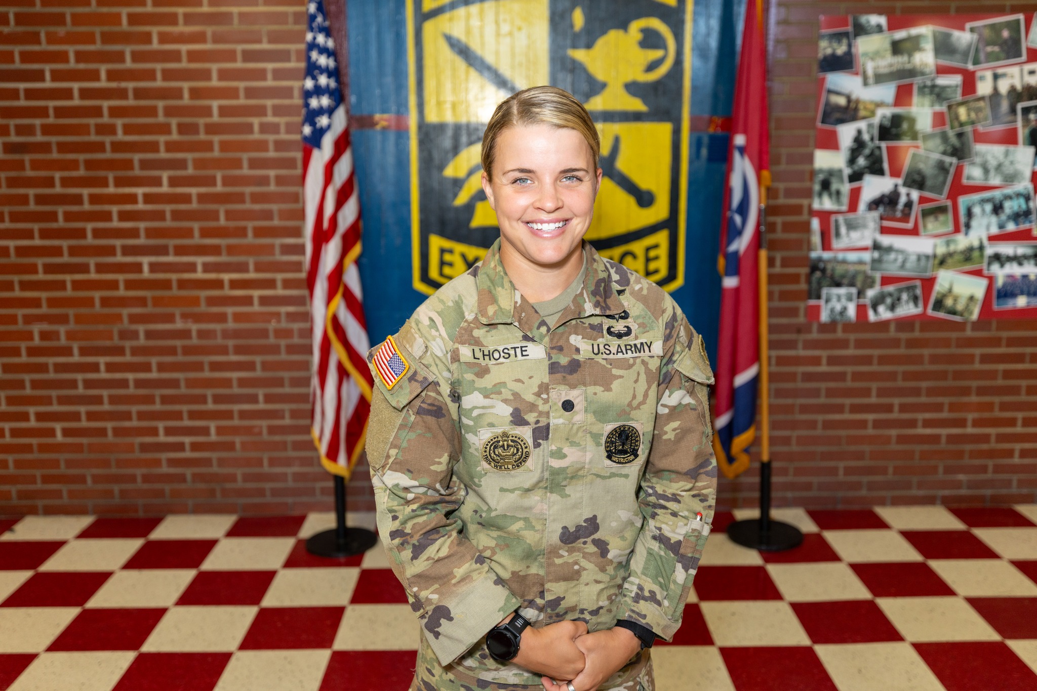 Austin - MBA student Jessica L’Hoste received the U.S. Army’s ...