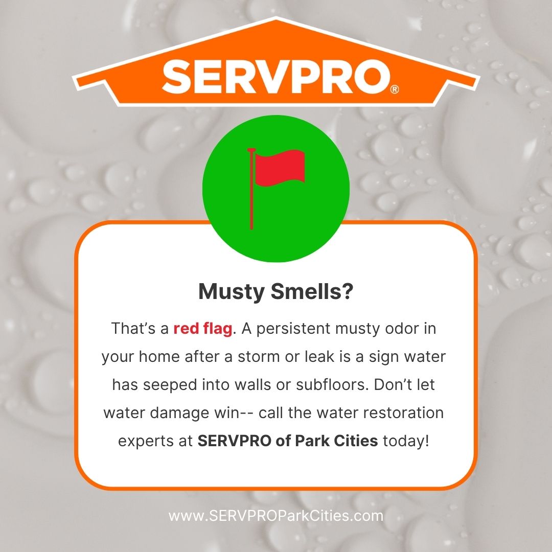 SERVPRO - 🚩 Don't ignore the red flags this summer! Your home may be ...