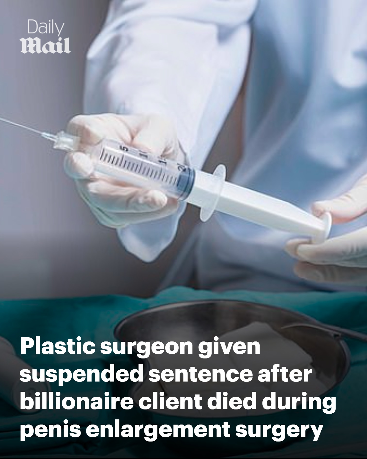The 75-year-old was undergoing the... - Daily Mail Video | Facebook
