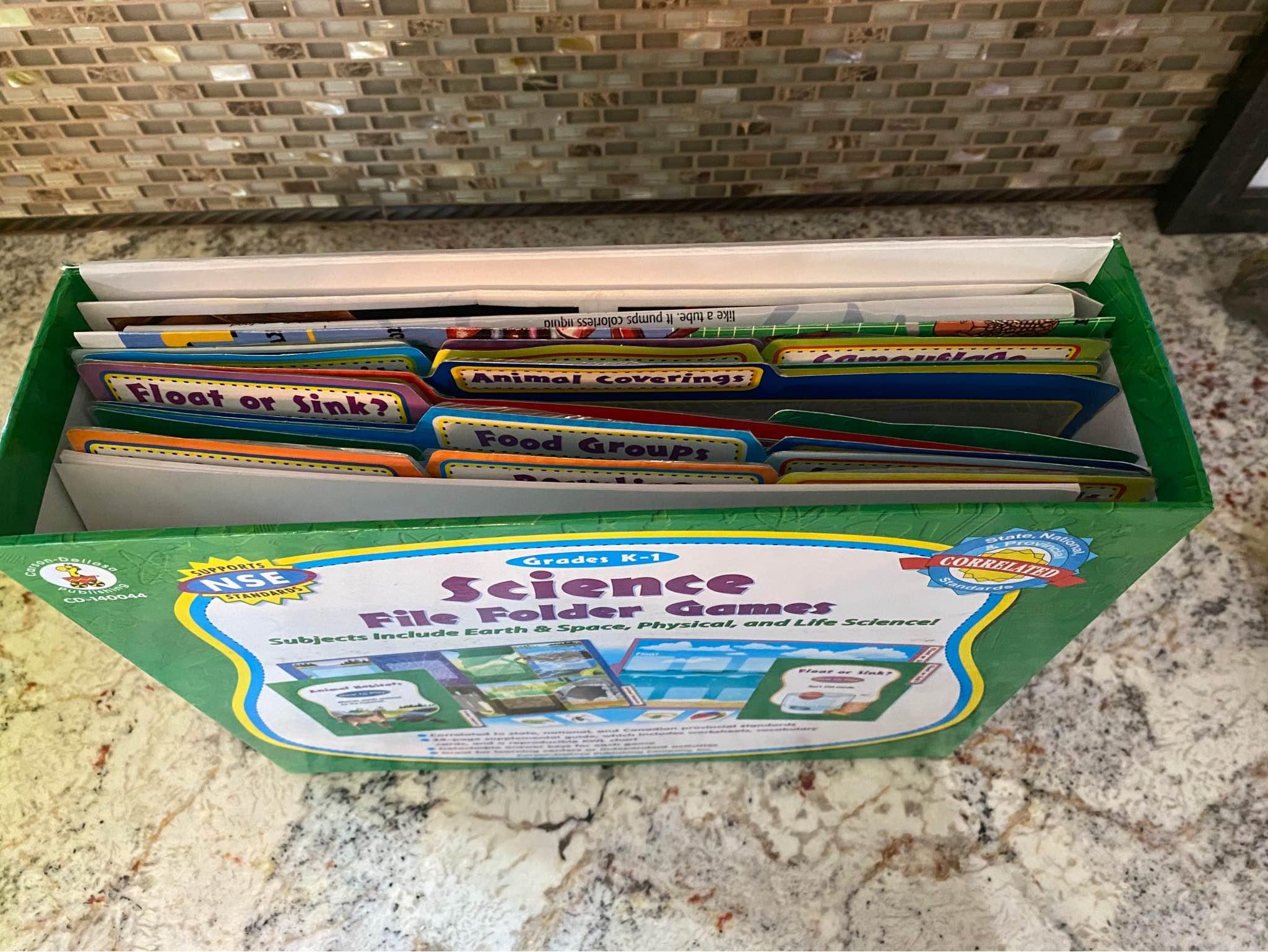 Science file folder games by Carson-Dellosa - Educational Toys ...