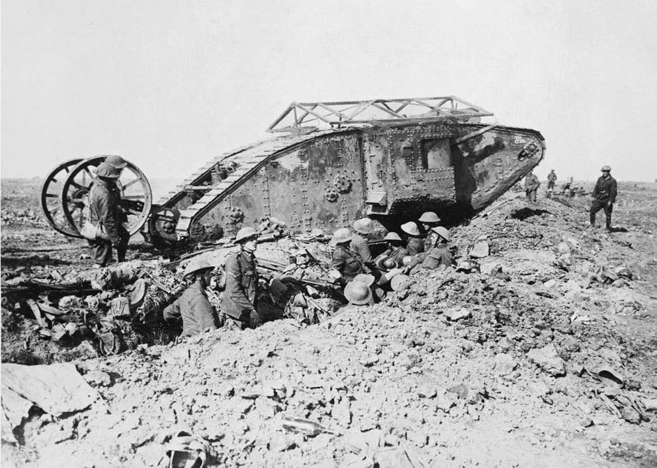 Today - Today in History: First Tanks Used in Somme! From History ...