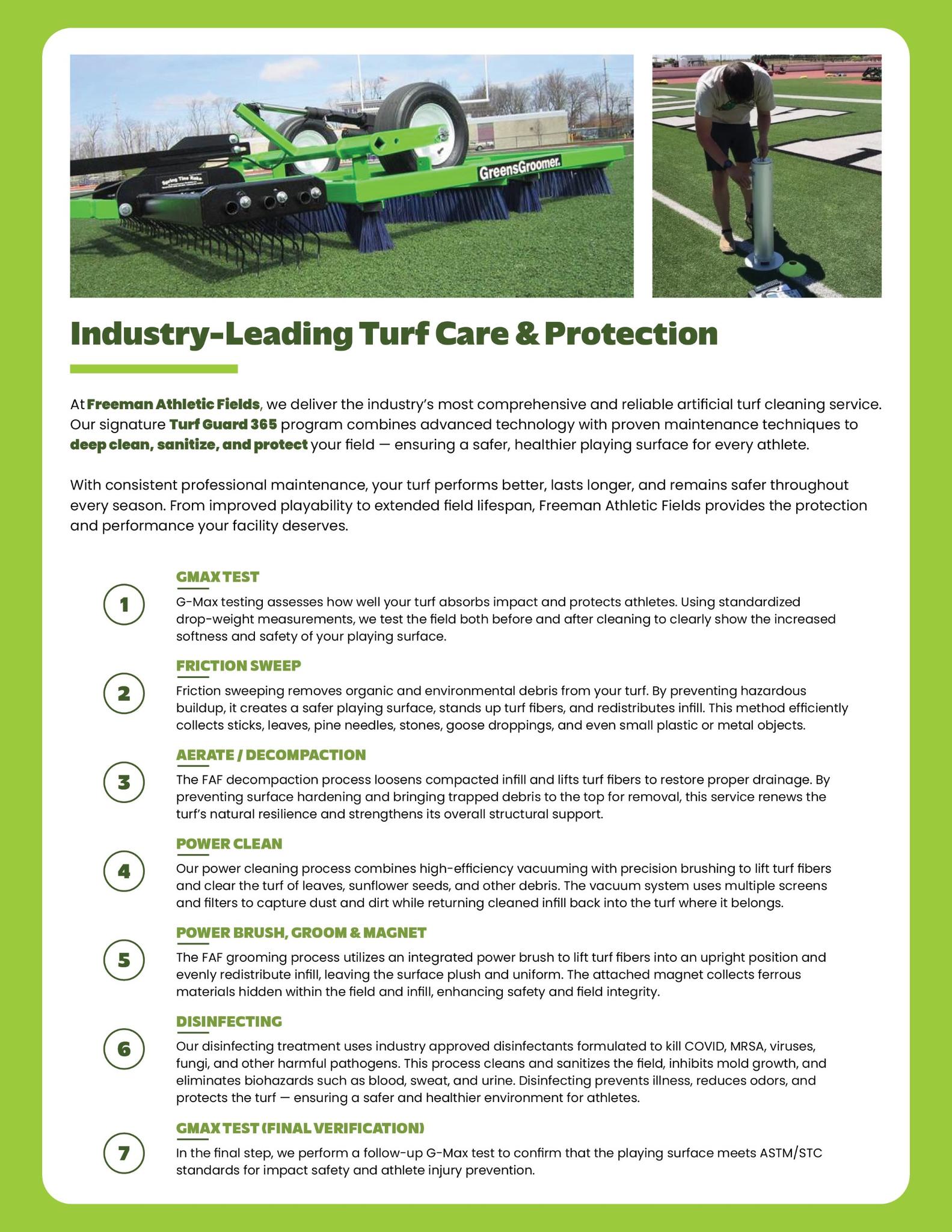 NEW for 2026: Turf Guard 365... - Freeman Athletic Fields | Facebook