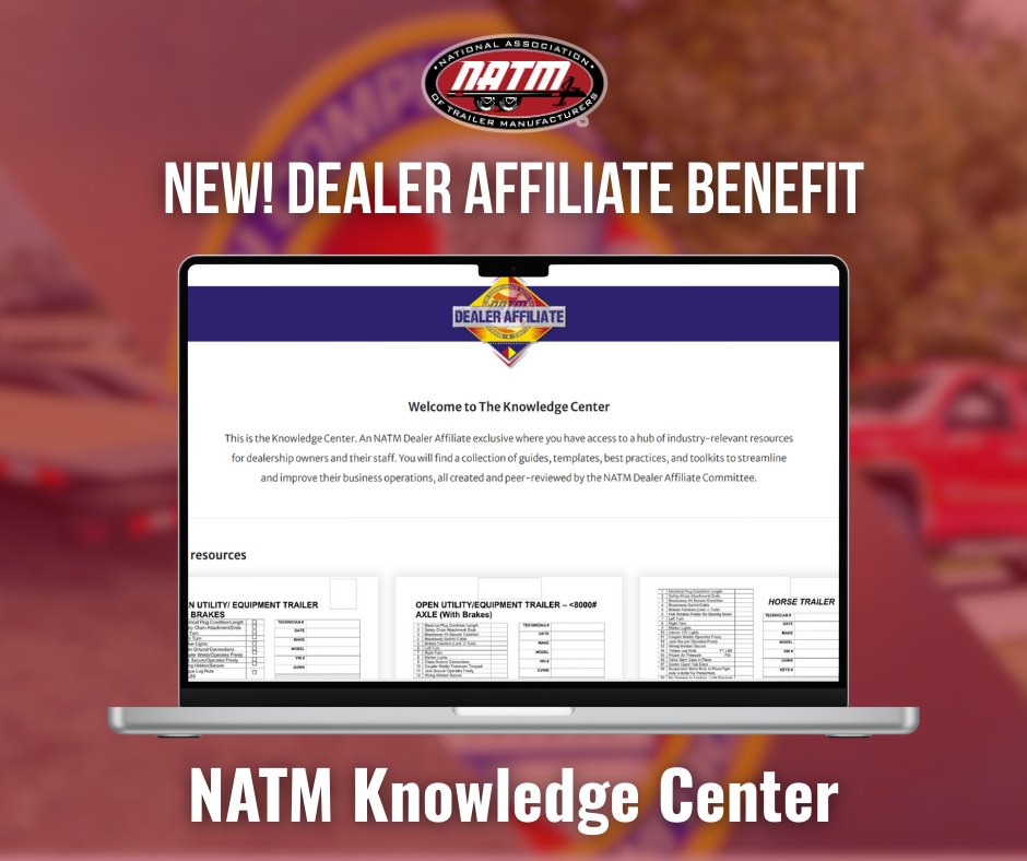🚨NEW... - NATM (National Association of Trailer Manufacturers) | Facebook