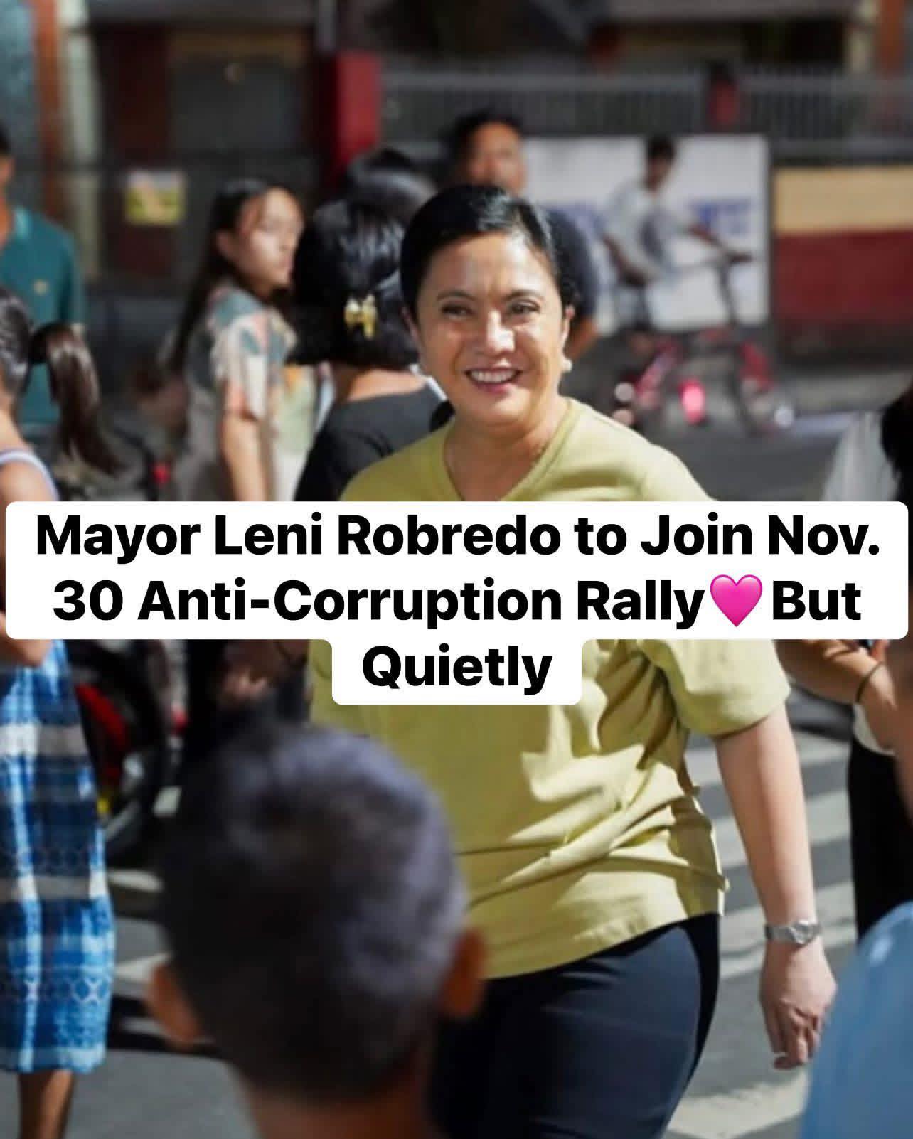 SORSOGON - NAGA CITY MAYOR LENI ROBREDO, DADALO SA NOV. 30 RALLY NGUNIT ...