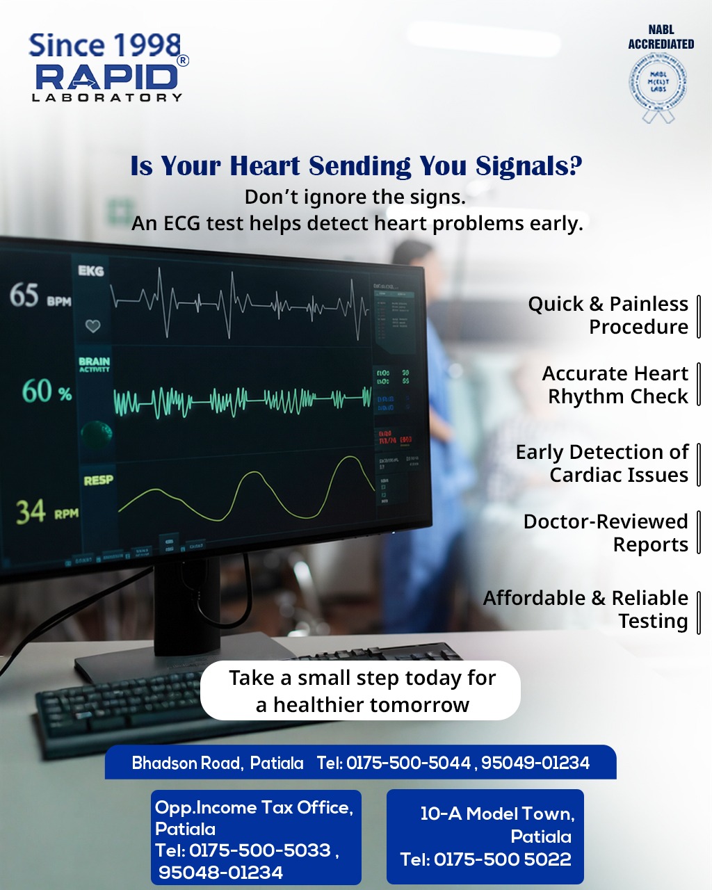 🩺 Regular Diagnostic Tests Are... - Rapid Laboratories | Facebook