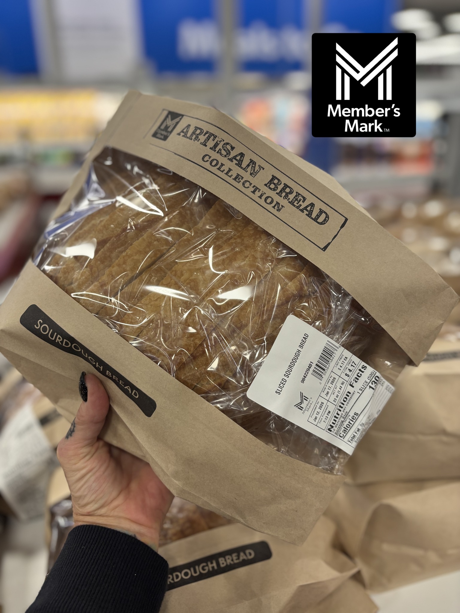 Sam's - 🍞 New Item Alert! 🍞 Member’s Mark Sliced Sourdough Bread is now ...