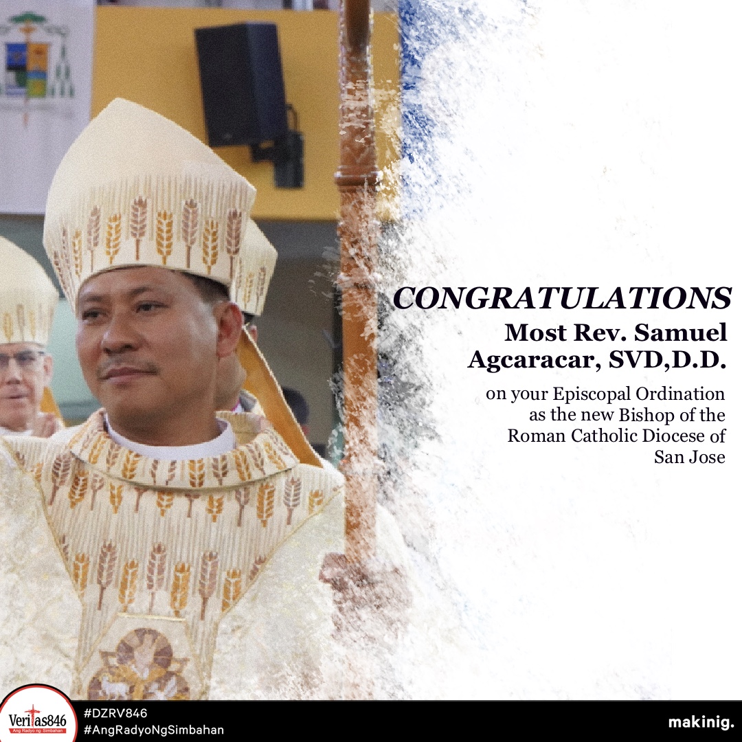 DZRV 846 - Congratulations Most Rev. Samuel Agcaracar,... | Facebook