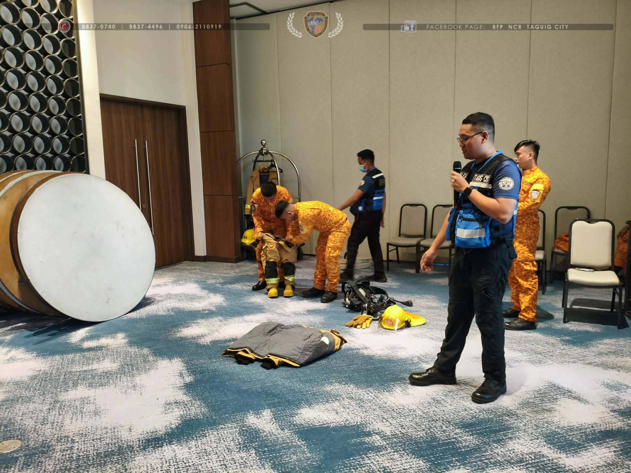 BFP - IN PHOTOS || Fire Safety Education at SEDA BGC 23 December 2025 ...