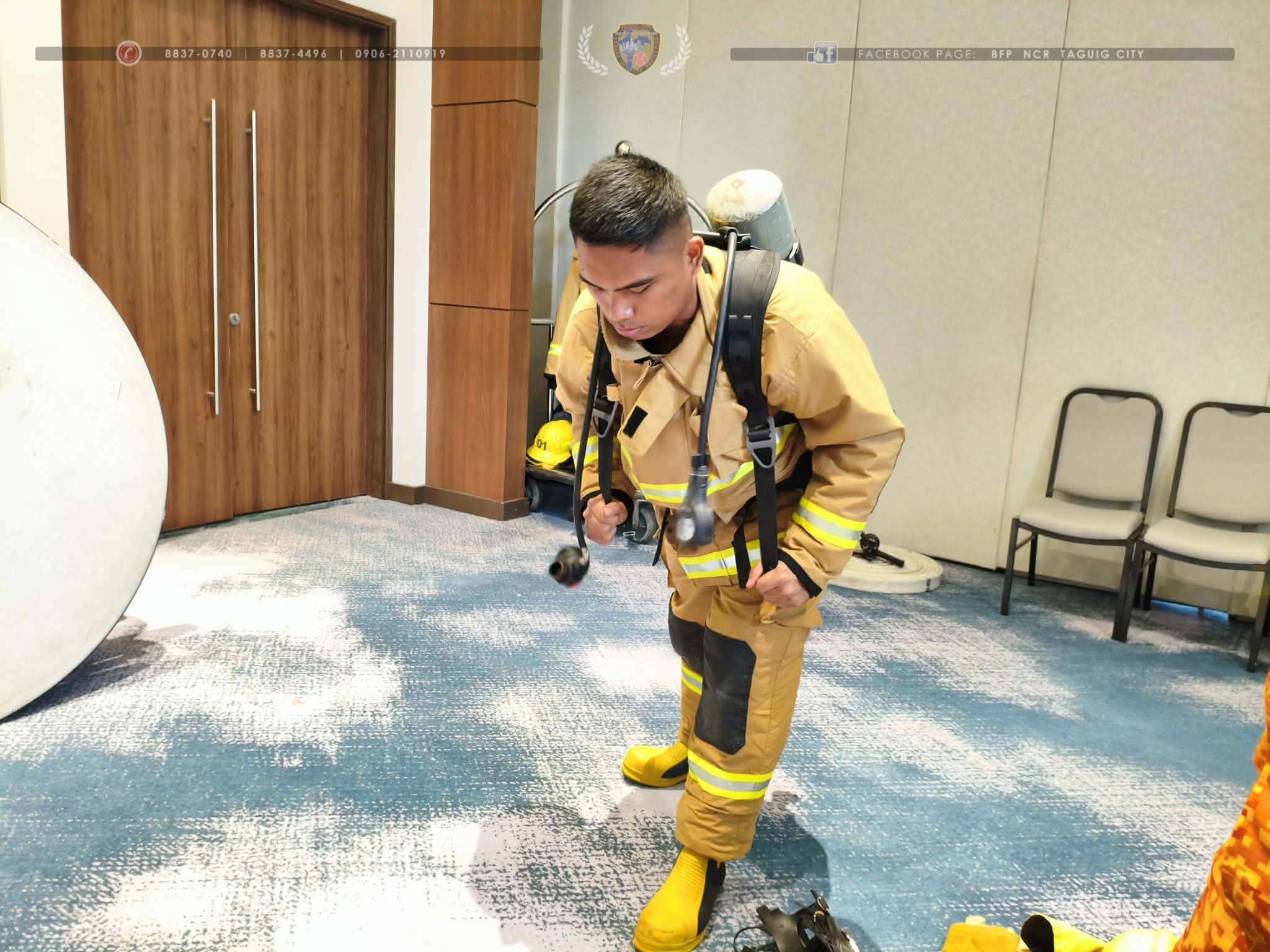 BFP - IN PHOTOS || Fire Safety Education at SEDA BGC 23 December 2025 ...