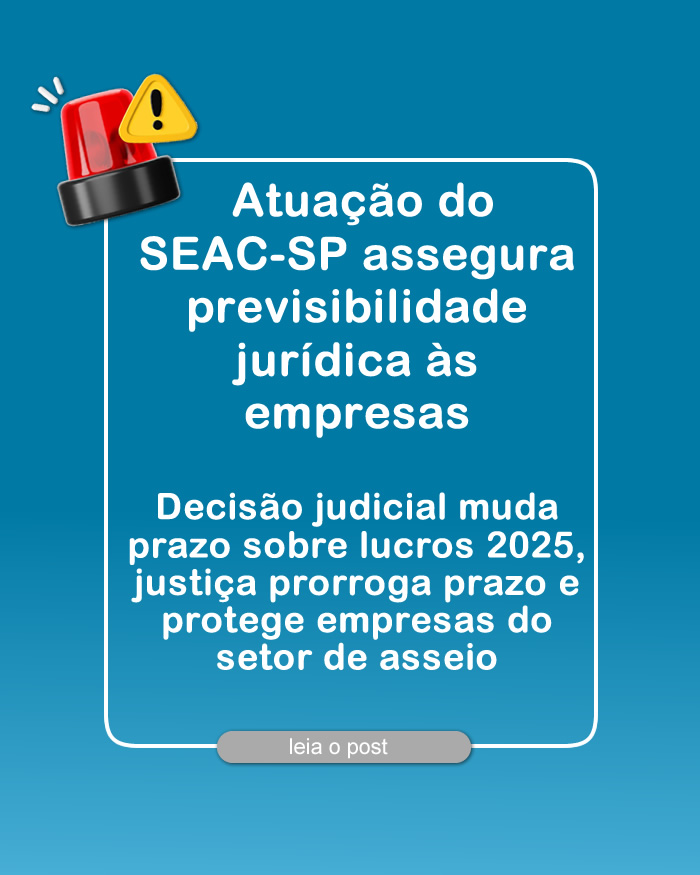 Seac-SP - 🚨 𝗔𝗧𝗘𝗡𝗖̧𝗔̃𝗢 𝗘𝗠𝗣𝗥𝗘𝗦𝗔́𝗥𝗜𝗢𝗦 𝗗𝗢 𝗦𝗘𝗧𝗢𝗥 𝗗𝗘 𝗔𝗦𝗦𝗘𝗜𝗢 𝗘 𝗖𝗢𝗡𝗦𝗘𝗥𝗩𝗔𝗖̧𝗔̃𝗢 🚨 ...