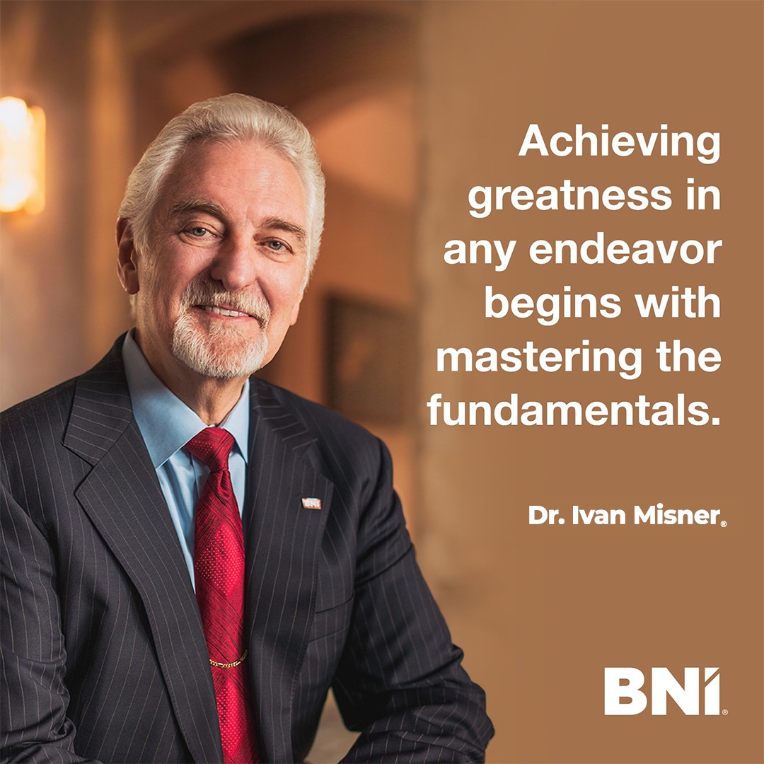 Ivan Misner - Thought of the day: Become a leader and inspire others to ...