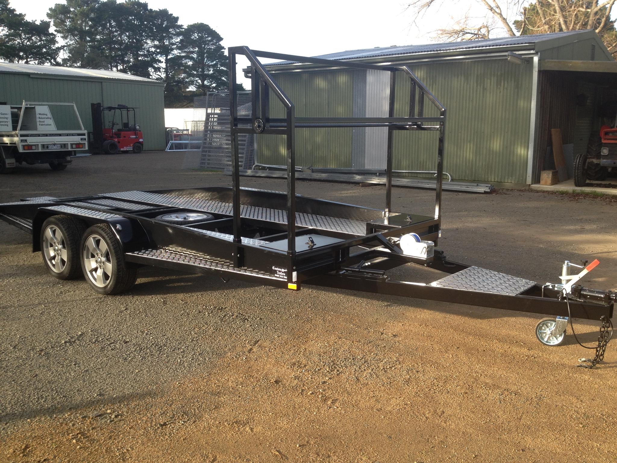 Custom racing trailers added a... - Custom racing trailers