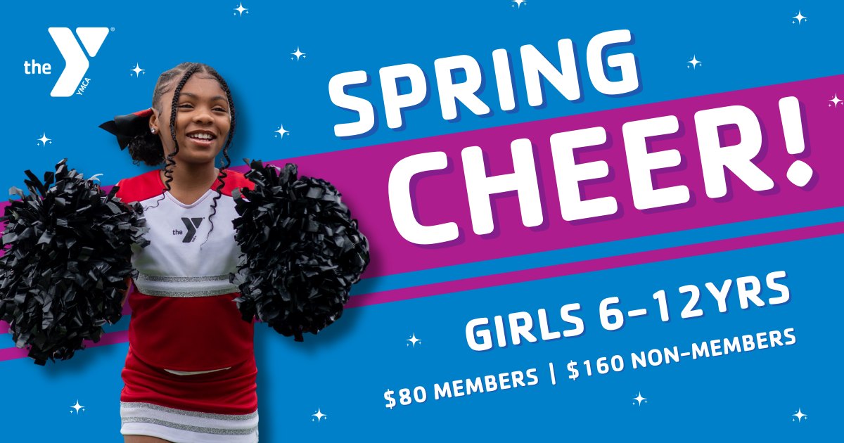 Pom-poms ready—Spring Cheer... - YMCA of Greater Montgomery | Facebook