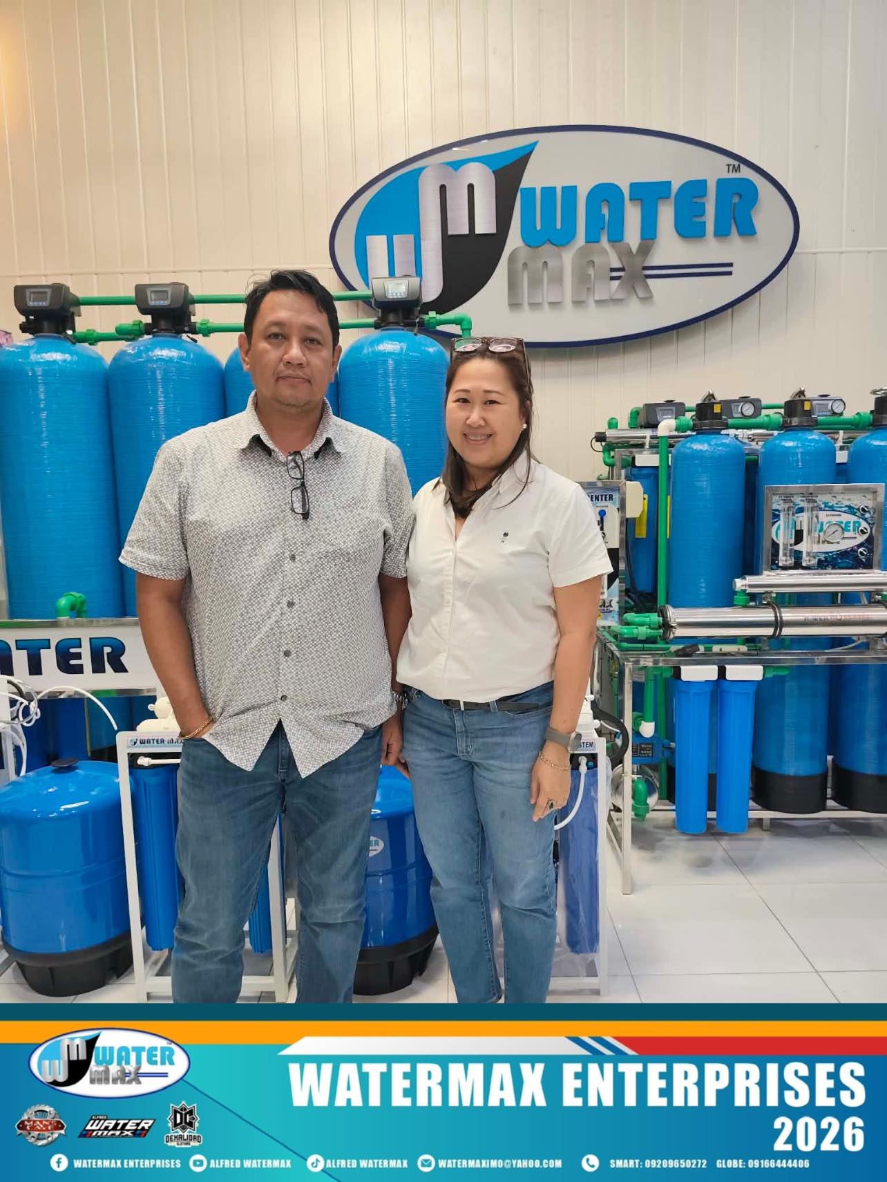 Our walk in client yesterday! 💦... - WaterMax Enterprises | Facebook