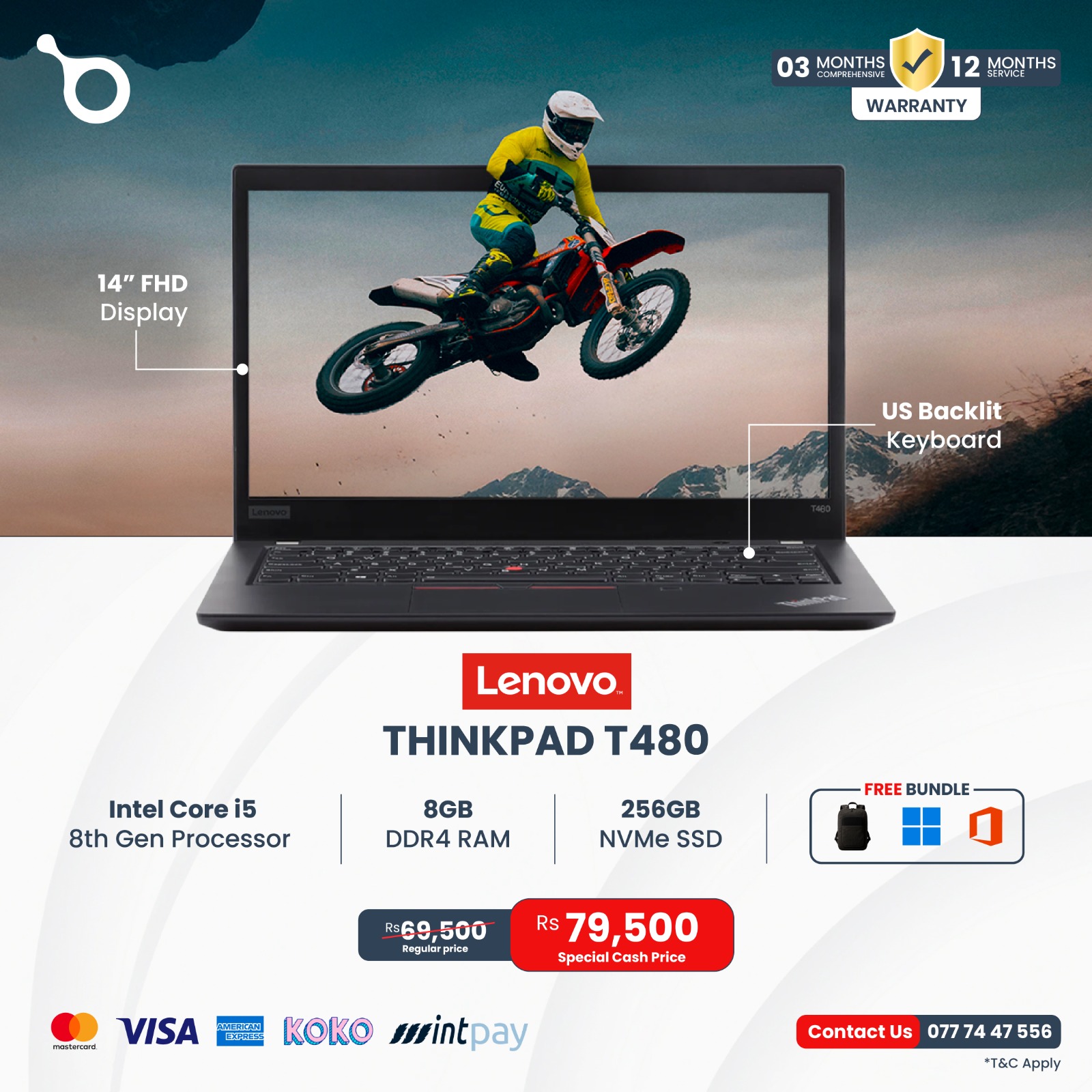? Built for Productivity The Lenovo ThinkPad T480 packs reliable 