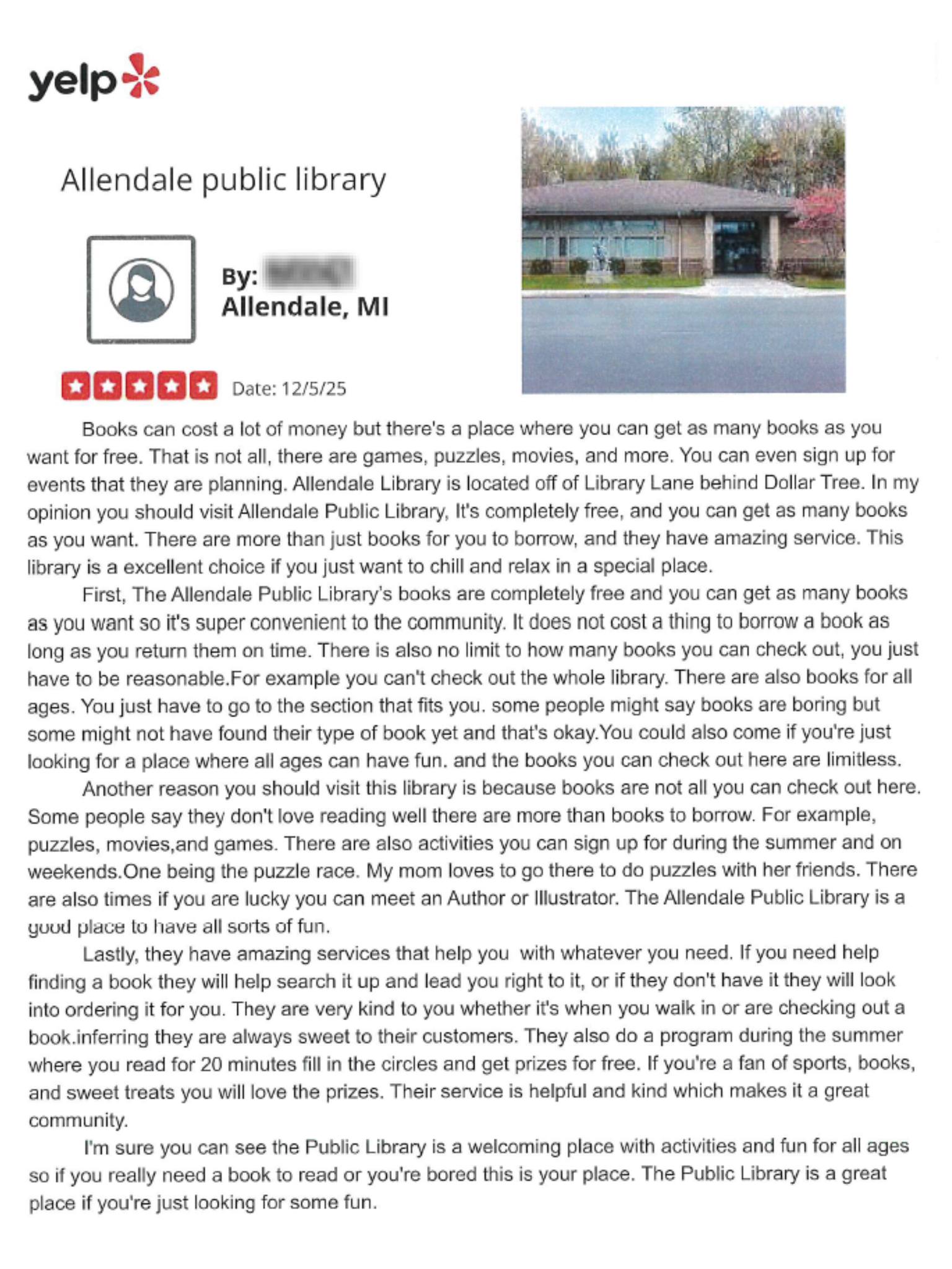 Allendale Township Library... - Allendale Township Library