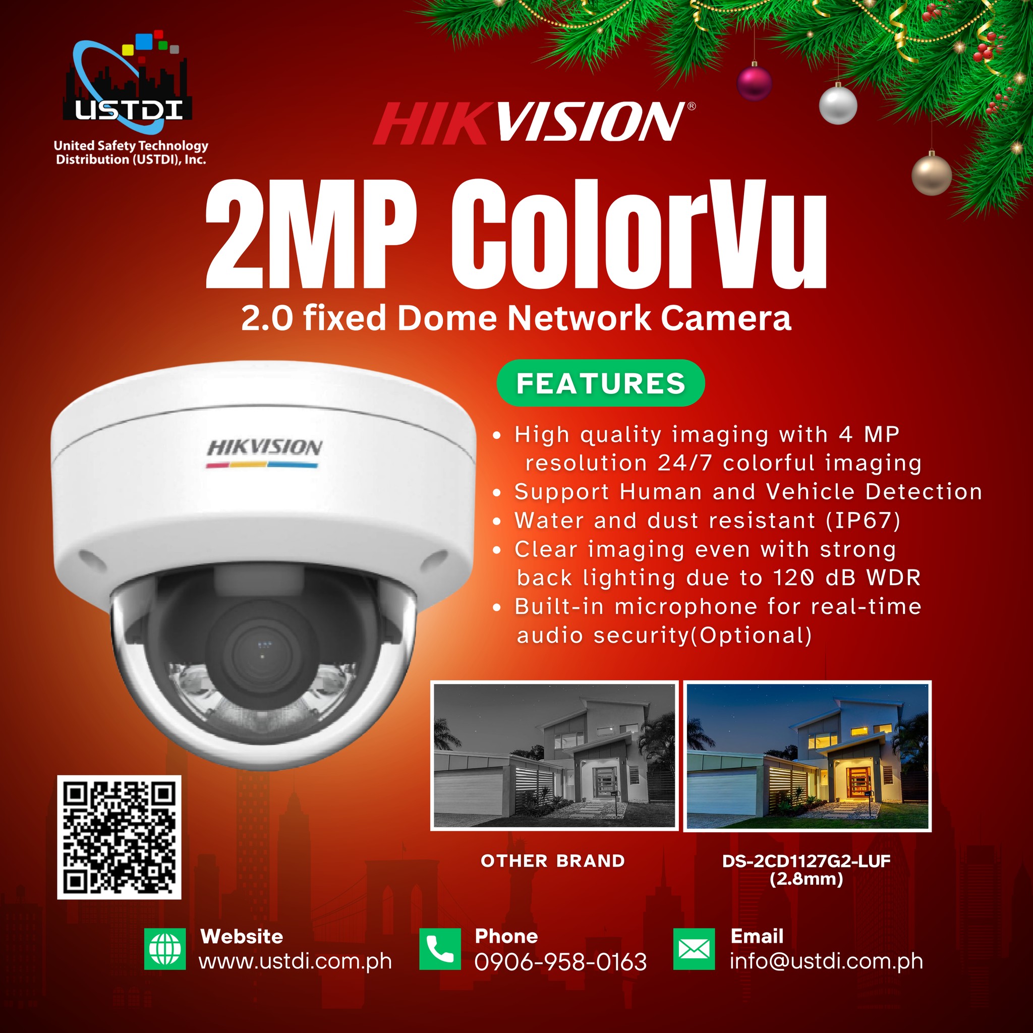 USTDI - Wide View, Crystal Clear. Get a 106° horizontal field of view ...