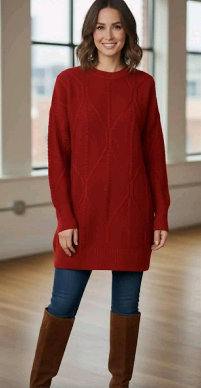 Pull Femme Jaune Taille 36 - Marque Cache Cache, Neuf Sans étiquettes, Col Rond