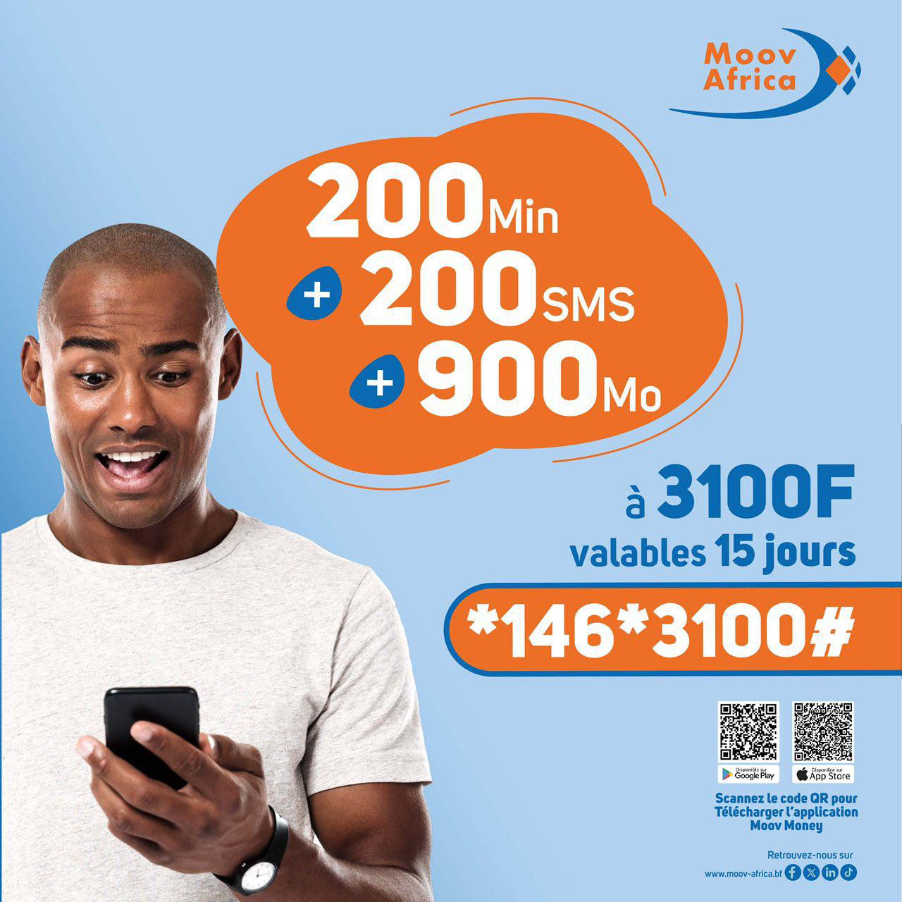 Moov - Nouveaux Forfaits tous réseaux de Moov Africa c'est zéro calcul ...