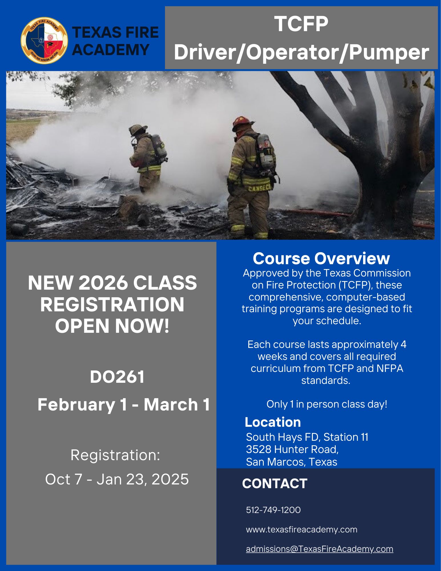 Texas Fire Academy added a new photo. - Texas Fire Academy