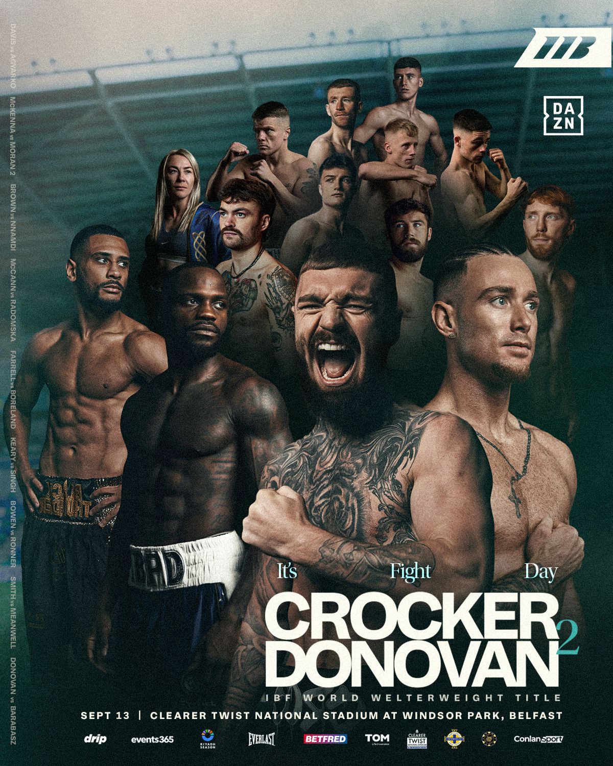 Matchroom - TONIGHT! 👊 Don't miss Crocker vs Donovan 2 live on DAZN 🙌 ...