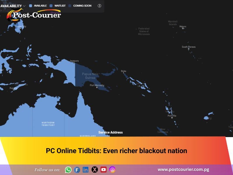 Post Courier - Even richer blackout nation Seems PNG... | Facebook