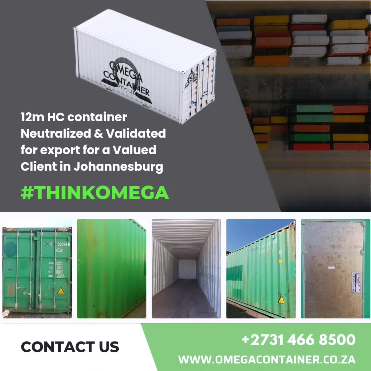 Omega Container - PTY LTD - A fresh month has come... Open your mind ...