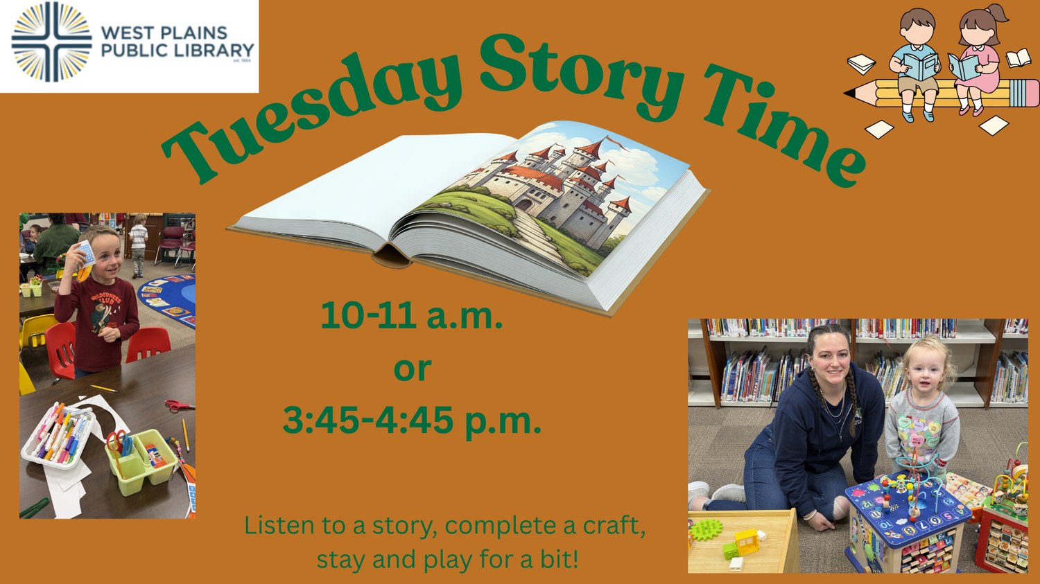 Scenes from this week's... - West Plains Public Library | Facebook