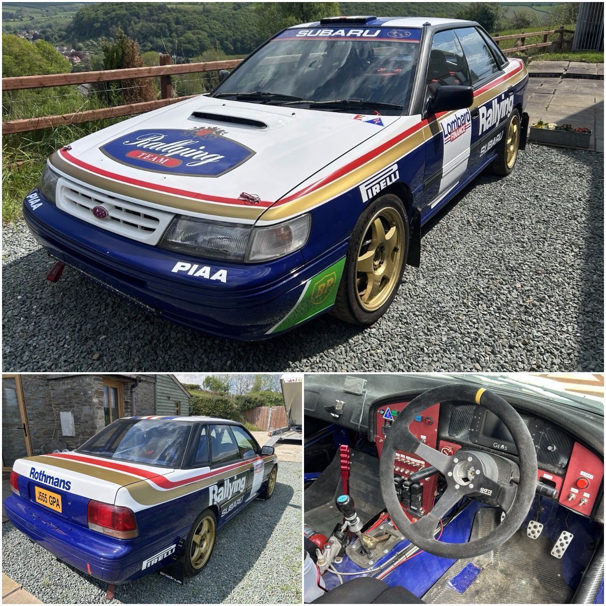 Rally - For sale: Subaru Legacy Grp A Spec rally car. Link in comments ...