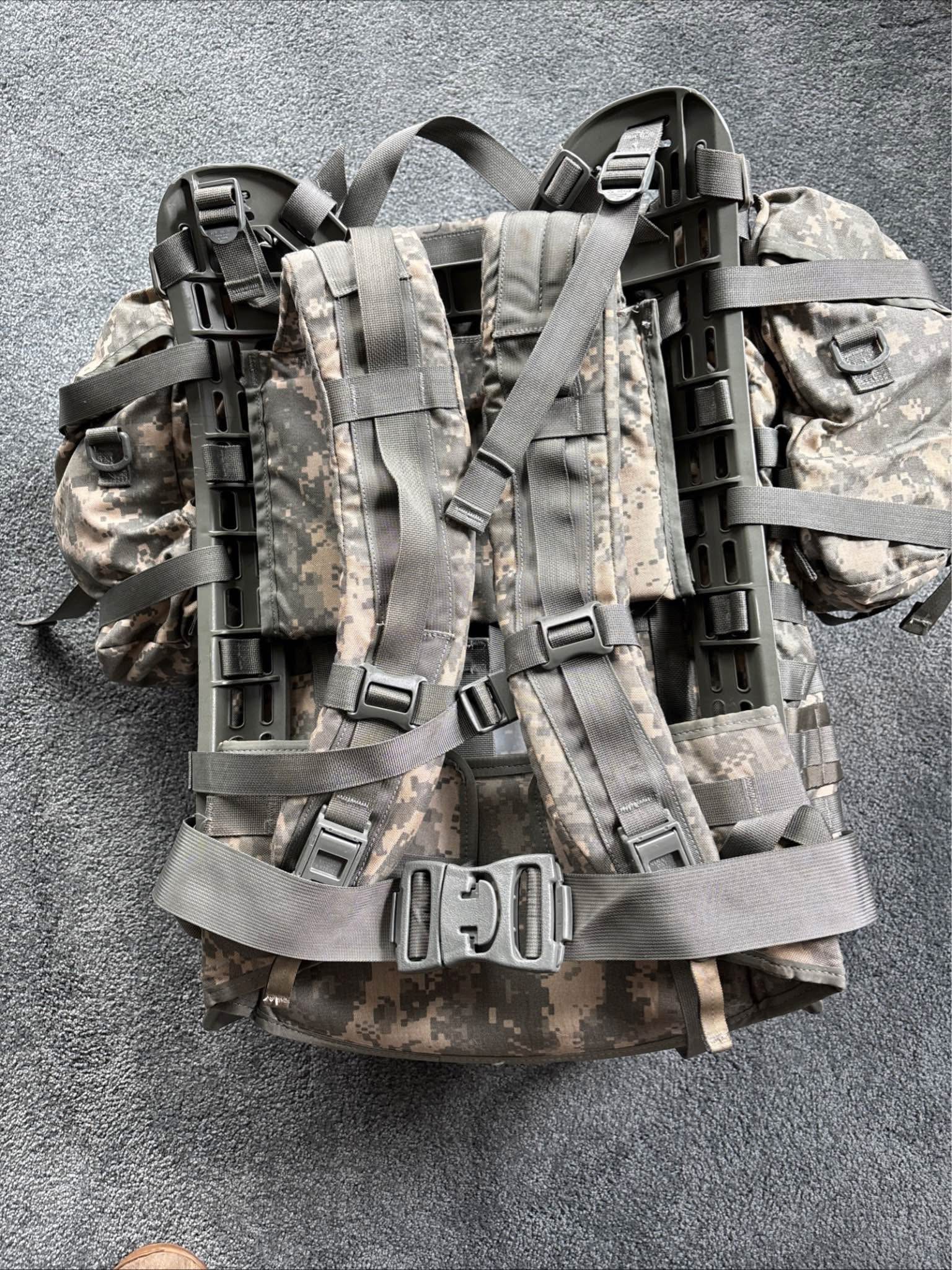 USGI Army UCP MOLLE II Rucksack - Hiking Backpacks - Arlington ...