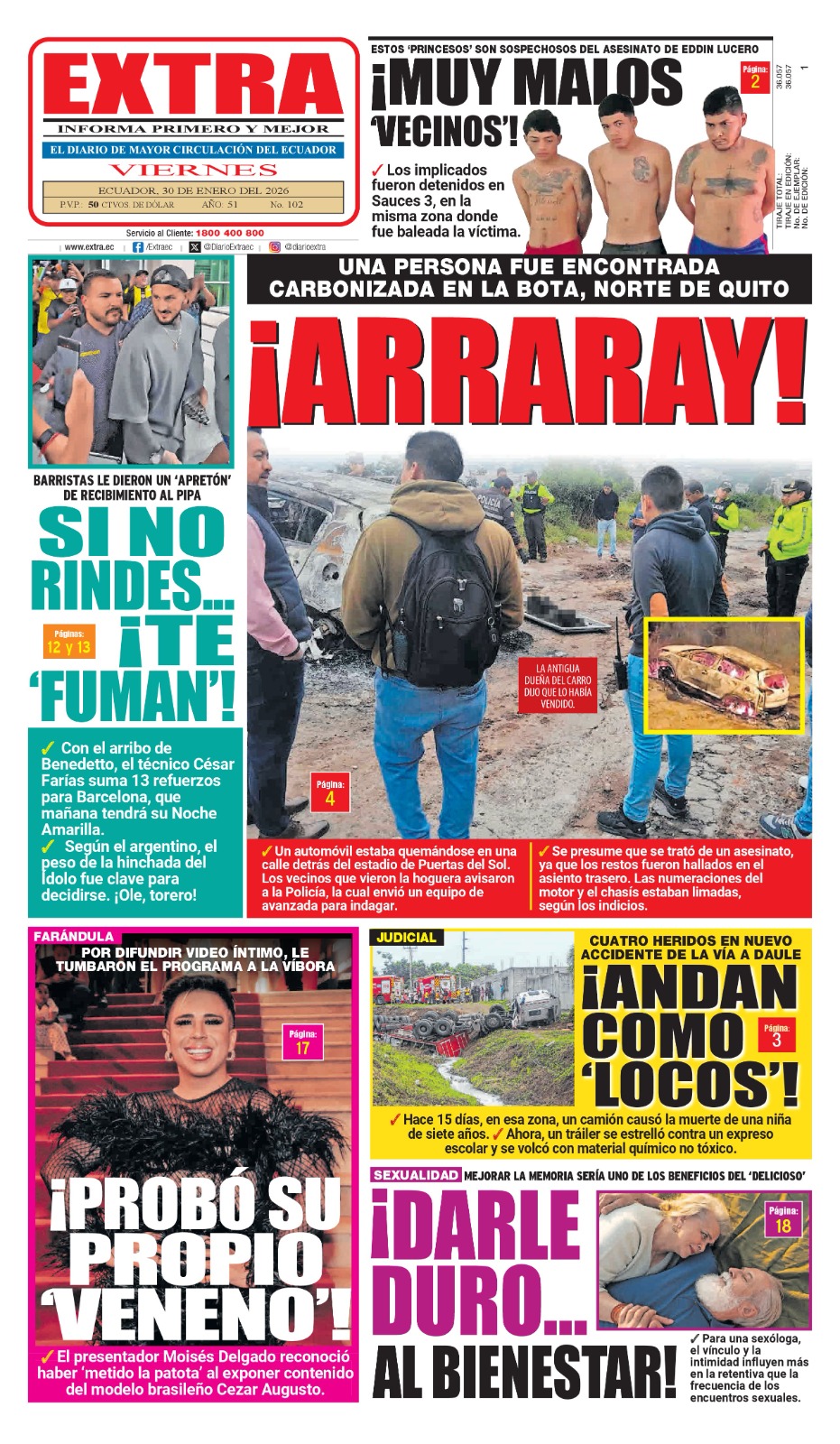 Diario - ☀️ ¡Buen día! Les compartimos la #PortadaEXTRA de este 30 de ...