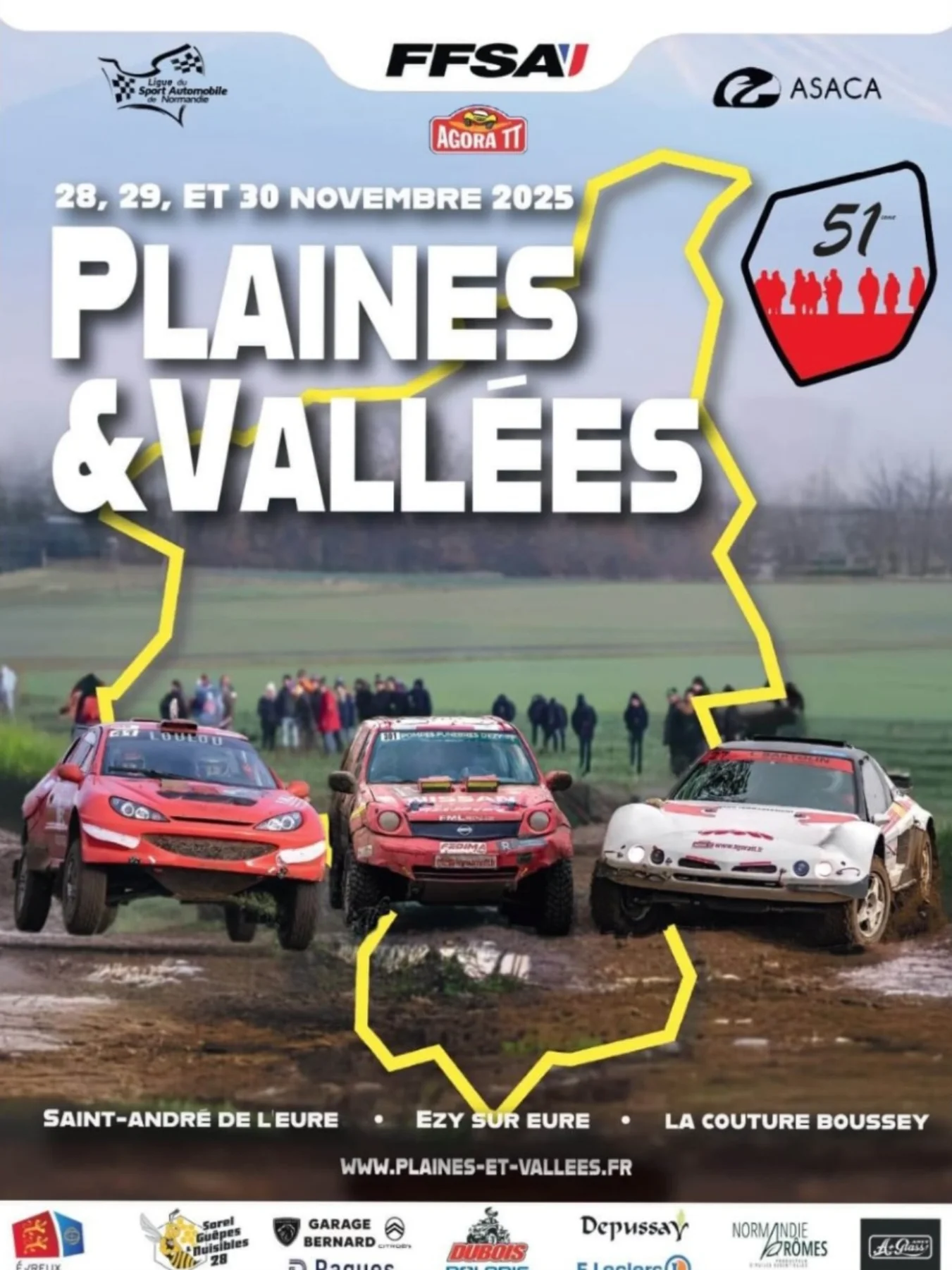 Rallye - 🚨 Voici l’affiche officielle du 51è Rallye Plaines et vallées ...