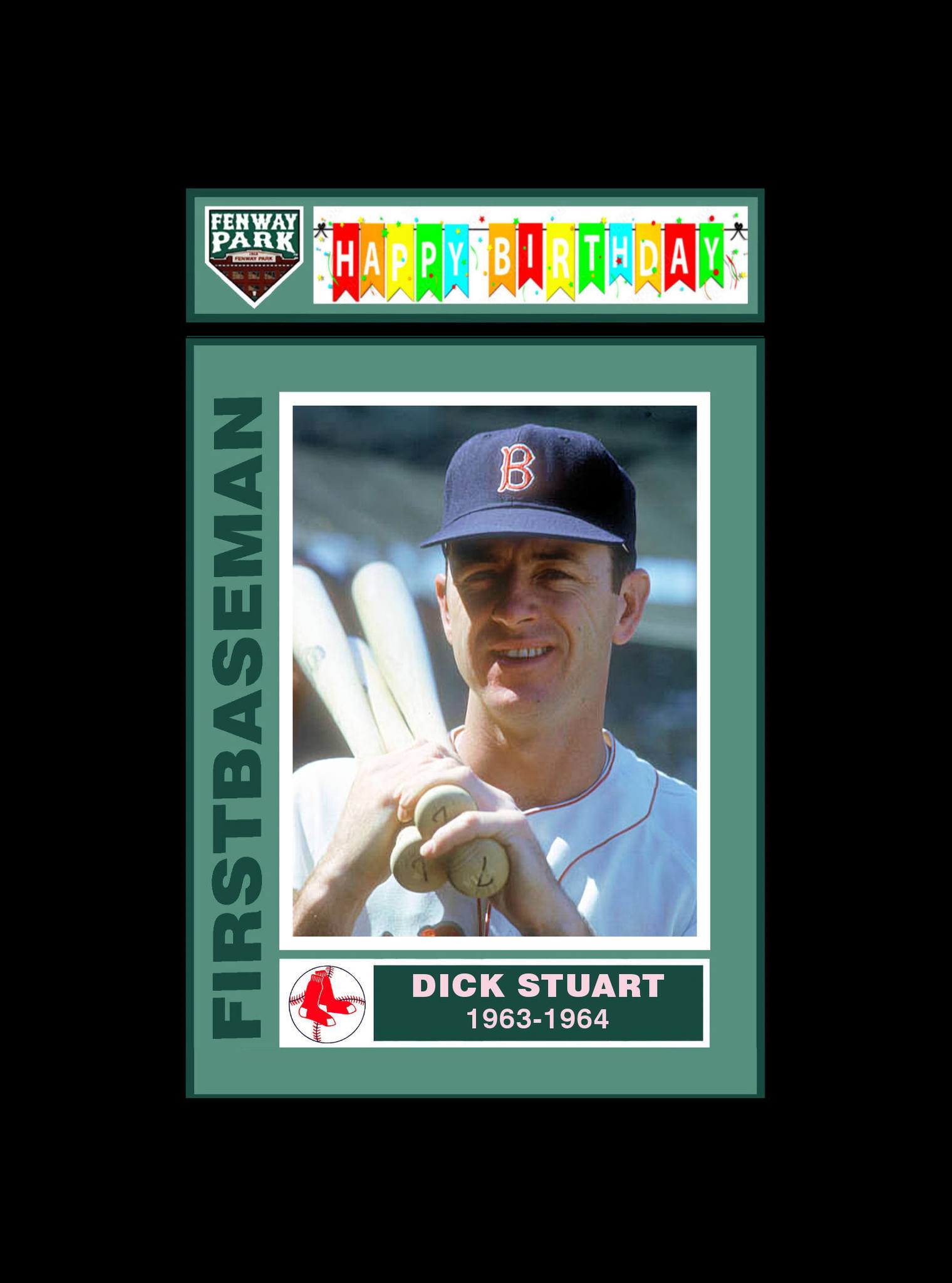 Fenway - HAPPY 93rd BIRTHDAY IN HEAVEN TO DICK STUART | Facebook