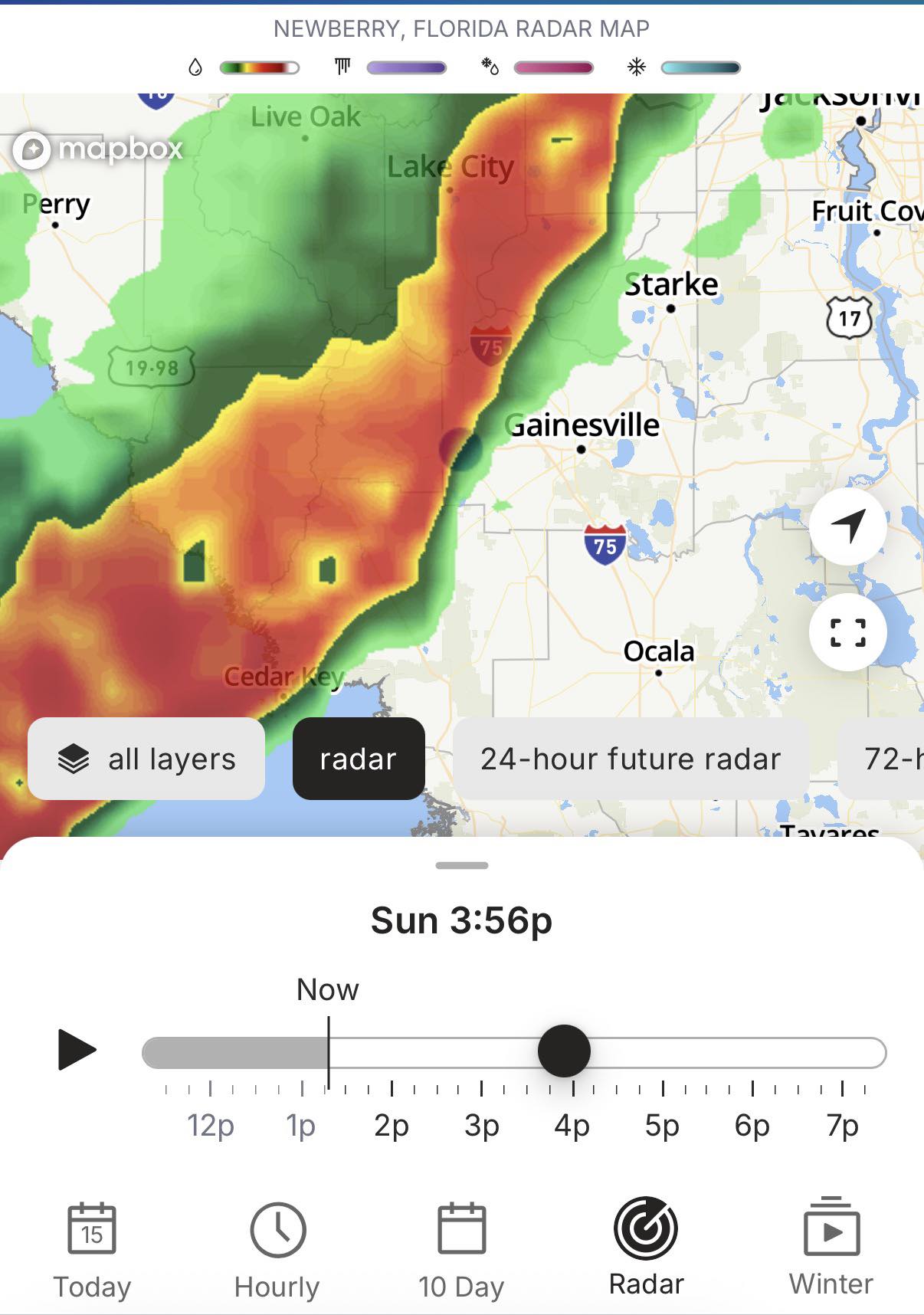 Newberry: The Citizen’s Page | Strap up…radar is showing severe weather ...