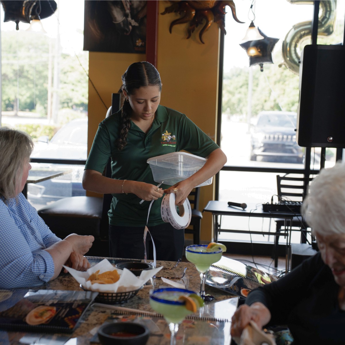 Taco Jalisco - A lot of people entering our raffle for a... | Facebook