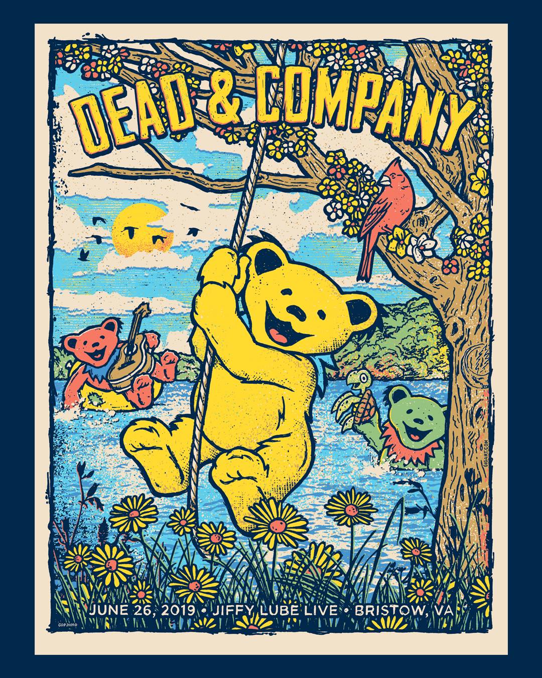 Dead & Co 2018 summer tour posters