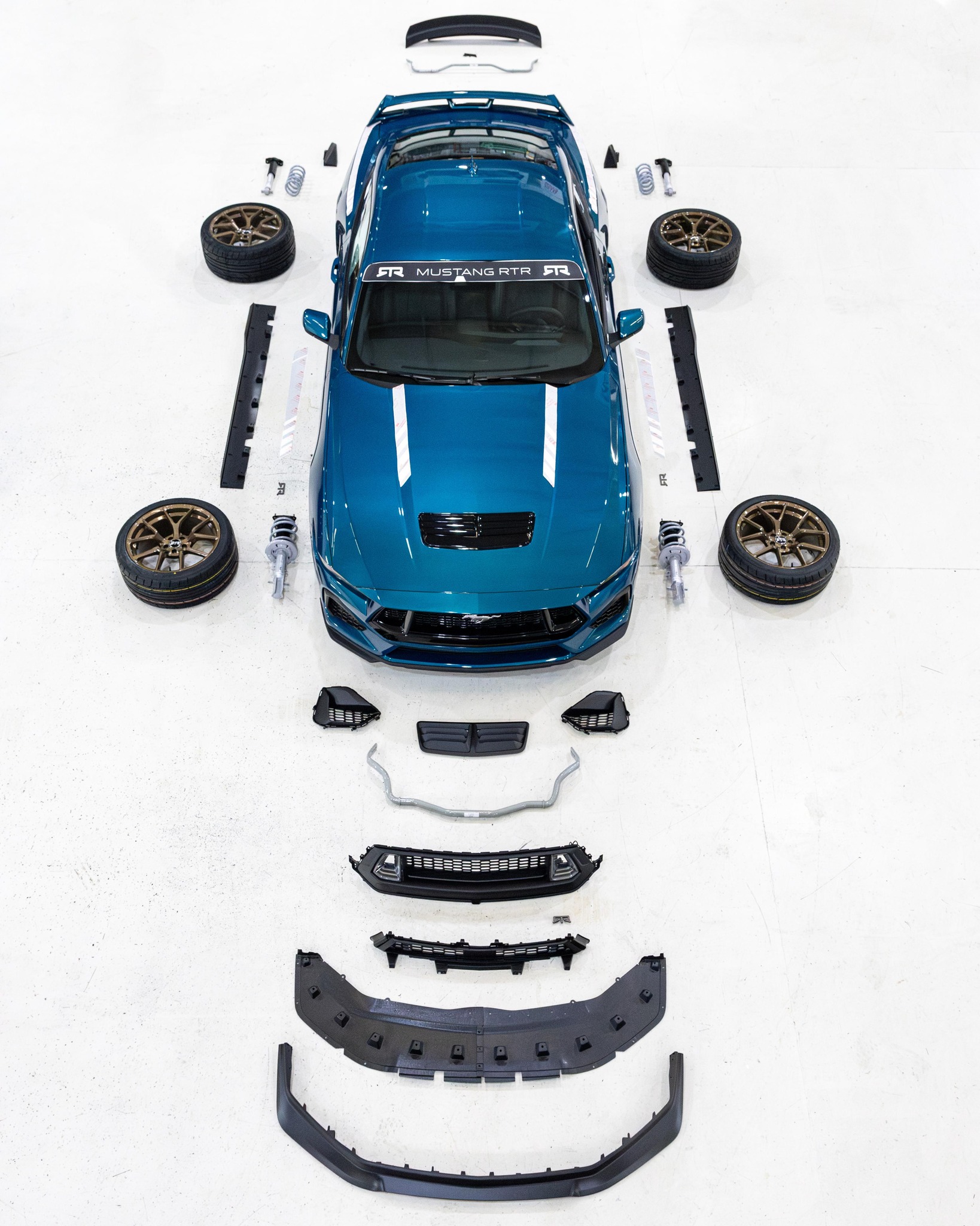 RTR - Most people experience a Mustang RTR as a finished car. This is ...