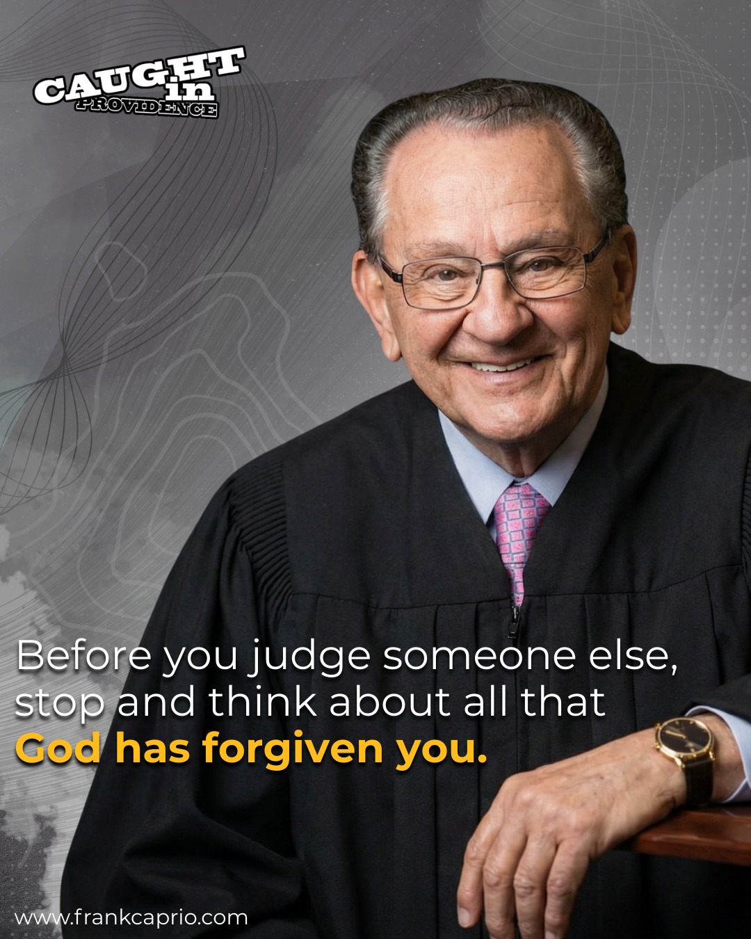Caught - Before you judge someone else, stop and think about all that ...