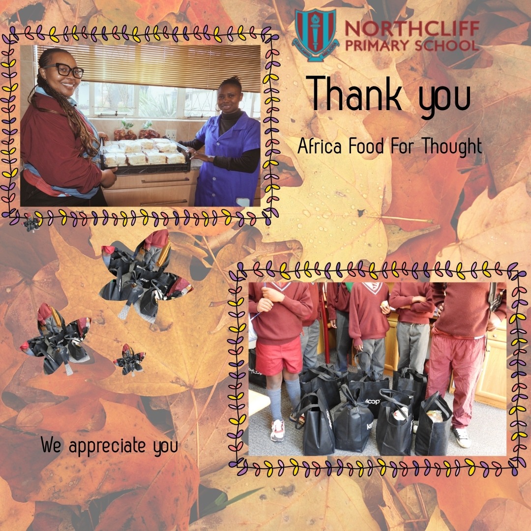 Northcliff - At Northcliff Primary School, we are incredibly grateful ...