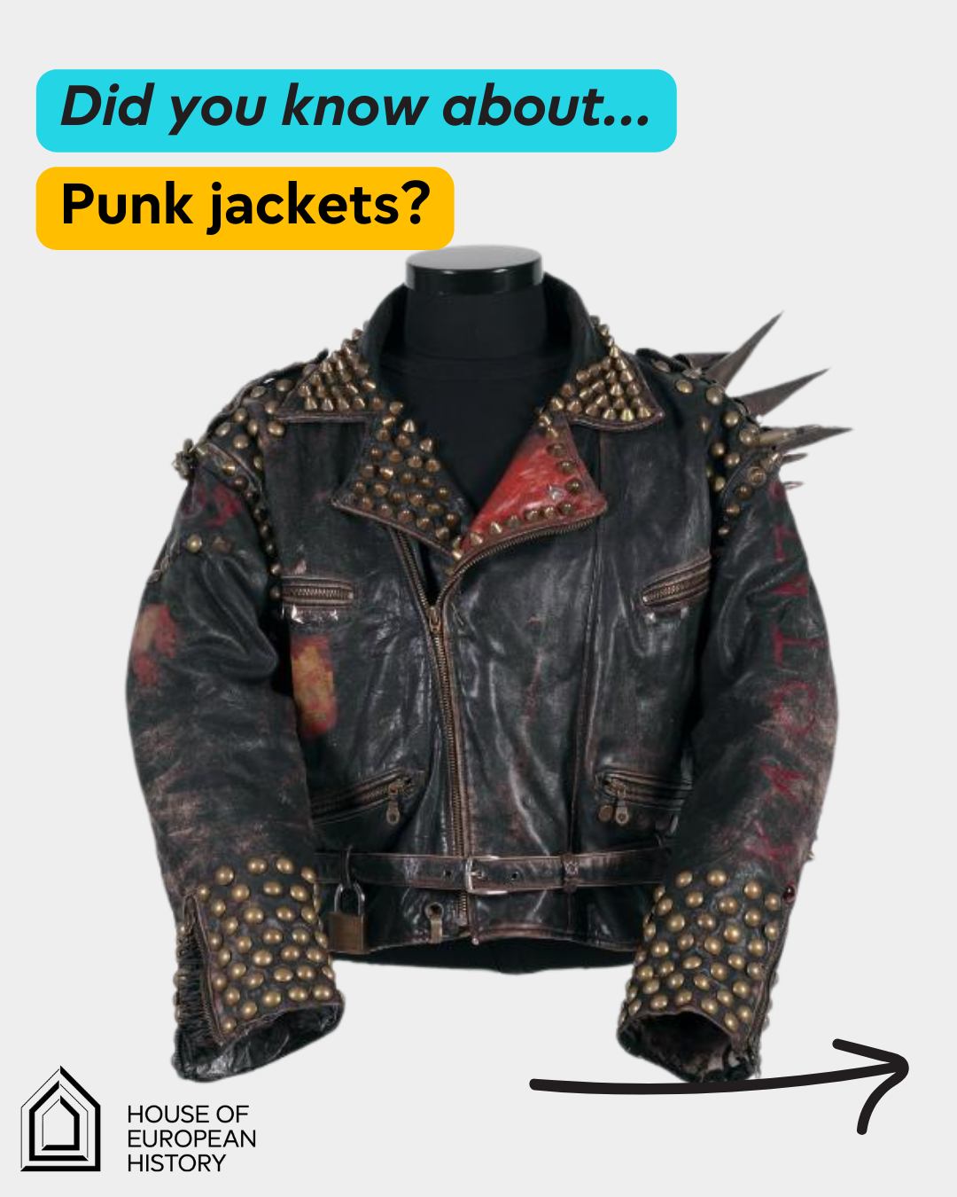 Not just cool to wear - this leather jacket is a vivid testimony