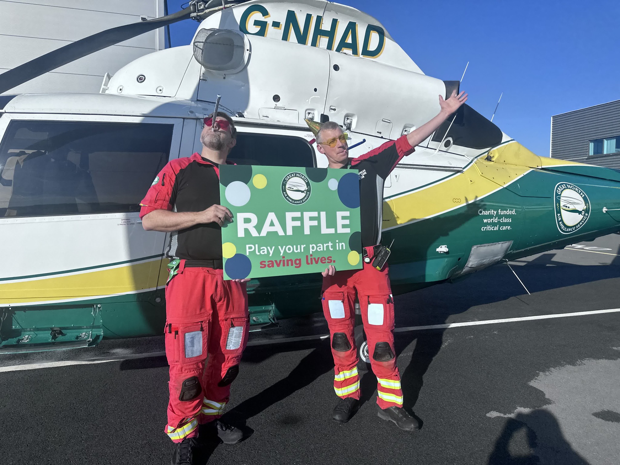 Our raffle closes this... - Great North Air Ambulance Service | Facebook
