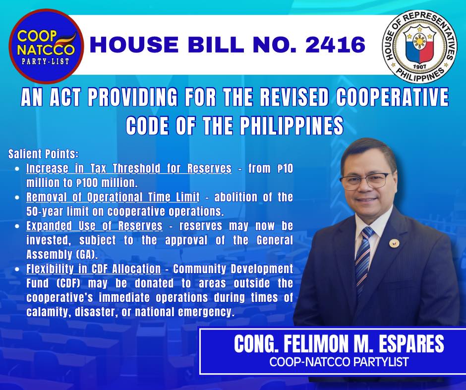 Coop-Natcco - ‼️ KNOW OUR BILLS ‼️ On July 28, 2025, the COOP NATCCO ...