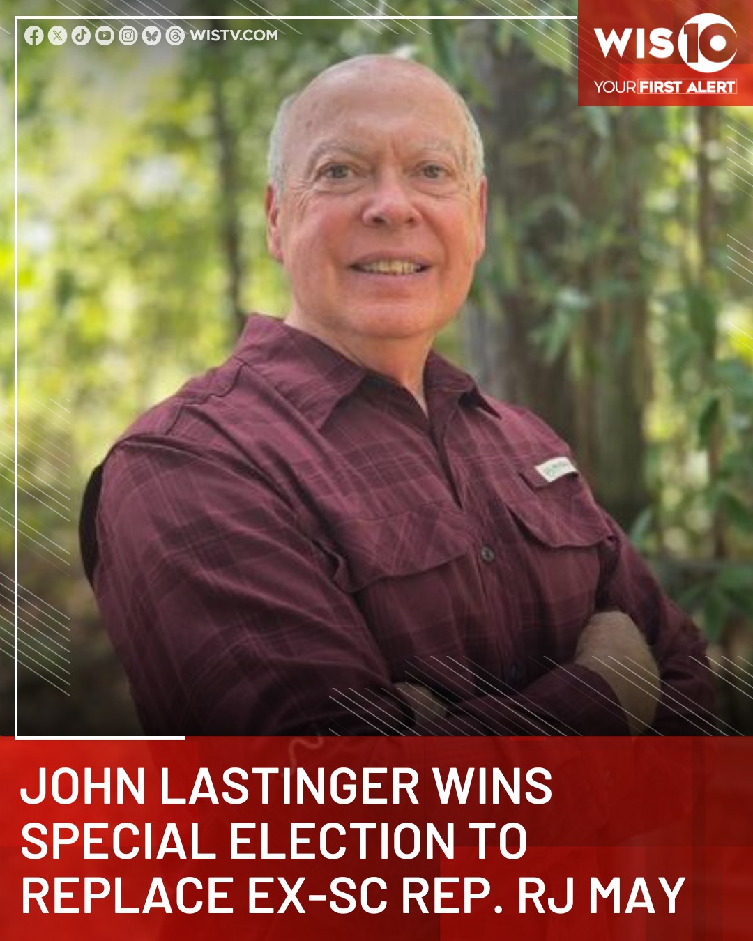 WIS TV - Republican John Lastinger won Tuesday's special... | Facebook