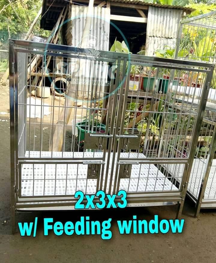 Chengs welding shop dog cage etc Taytay