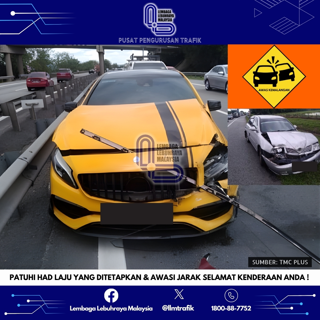 INFO KEMALANGAN (E1:... - Lembaga Lebuhraya Malaysia | Facebook