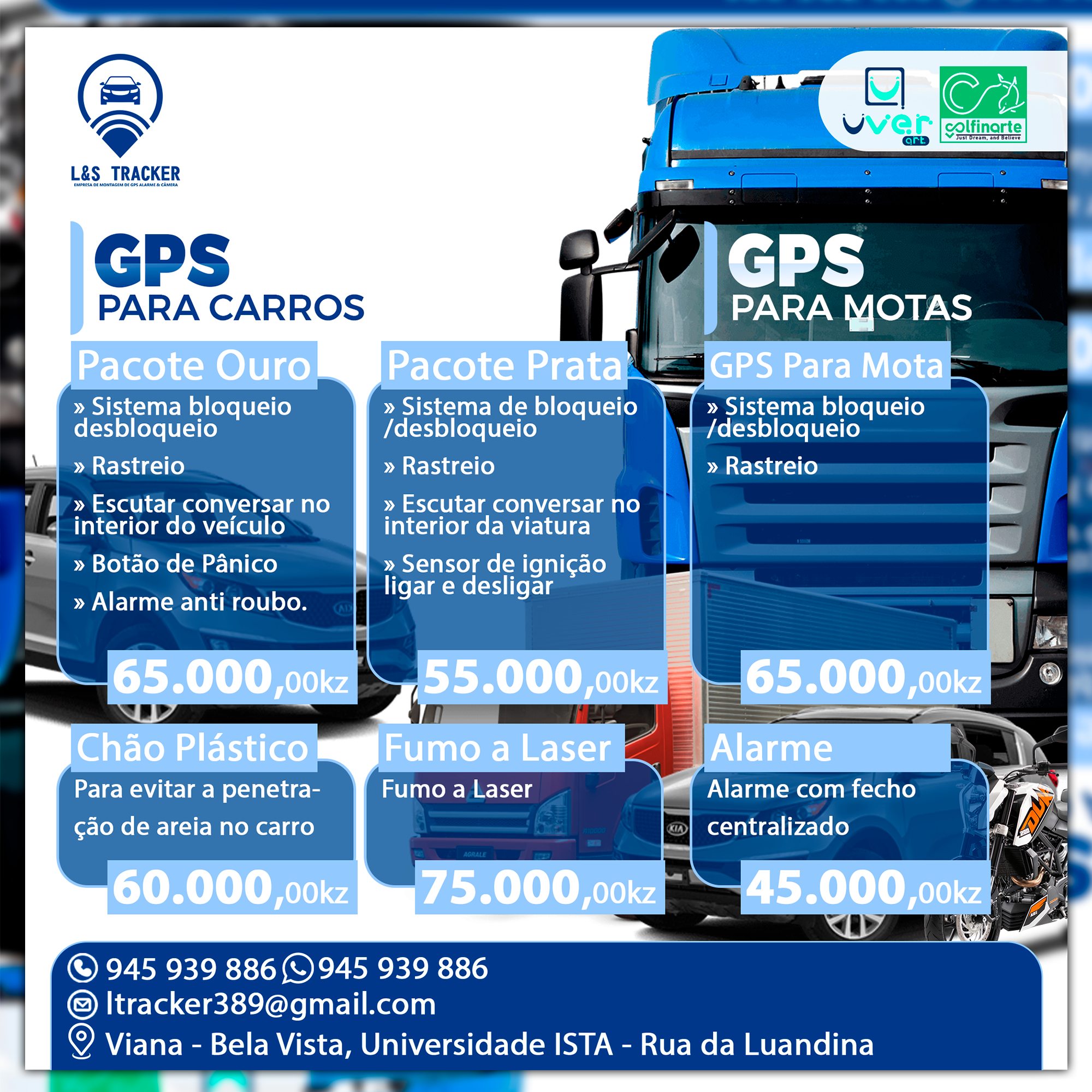 L&S Tracker GPS Global | Luanda